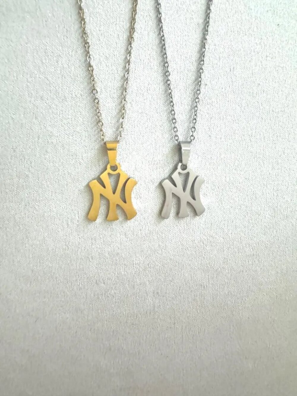 New York Yankees Necklaces - Gold & Silver Bundle - Dainty Necklace - Y2K